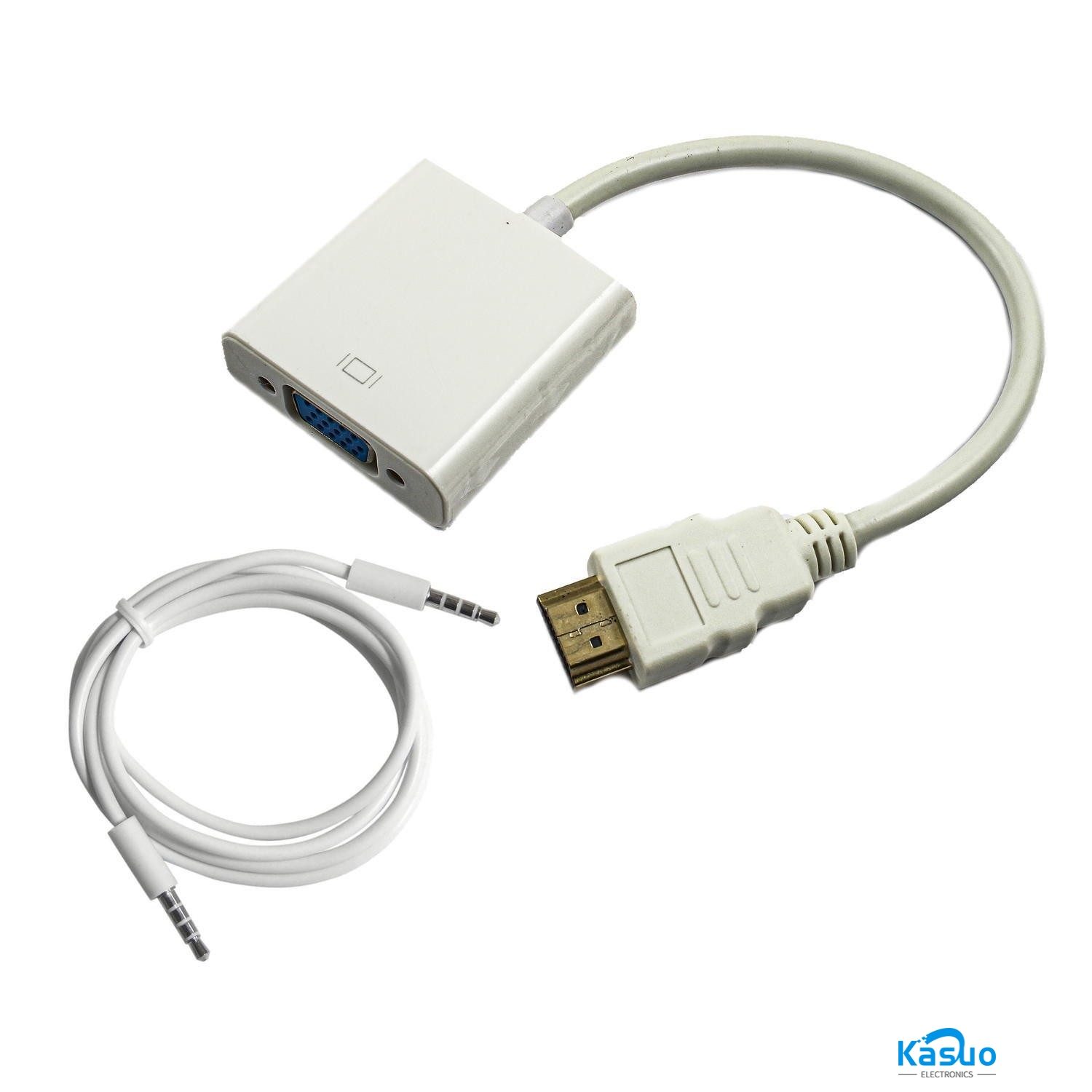 HDMI to VGA Adapter Cable with Audio